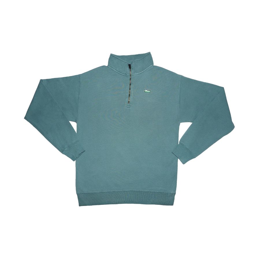 Quarter Zip Sage